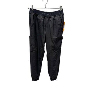 Carhartt Force Black Modern Fit Jogger Scrub Pant Women Size XS C54106